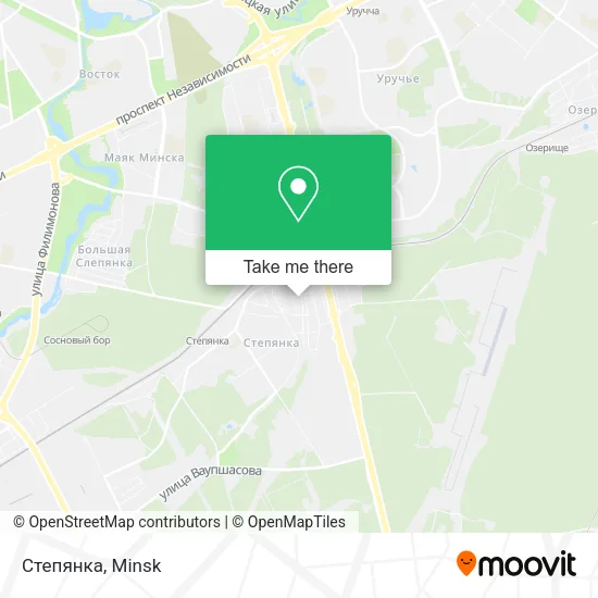 Степянка map