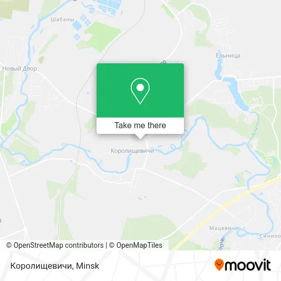Королищевичи map