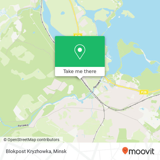Blokpost Kryzhowka map