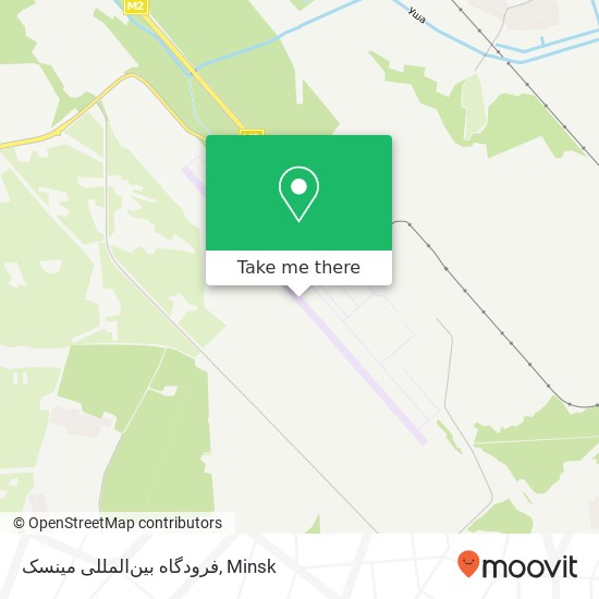 فرودگاه بین‌المللی مینسک map