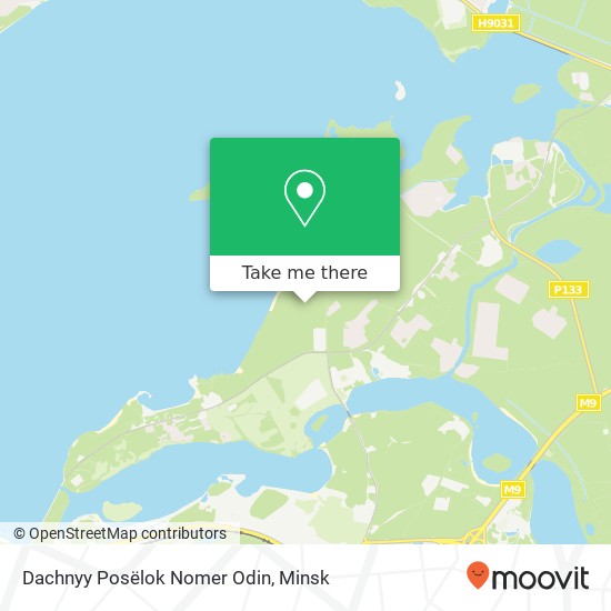 Dachnyy Posëlok Nomer Odin map