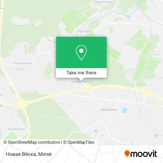 Новая Вёска map