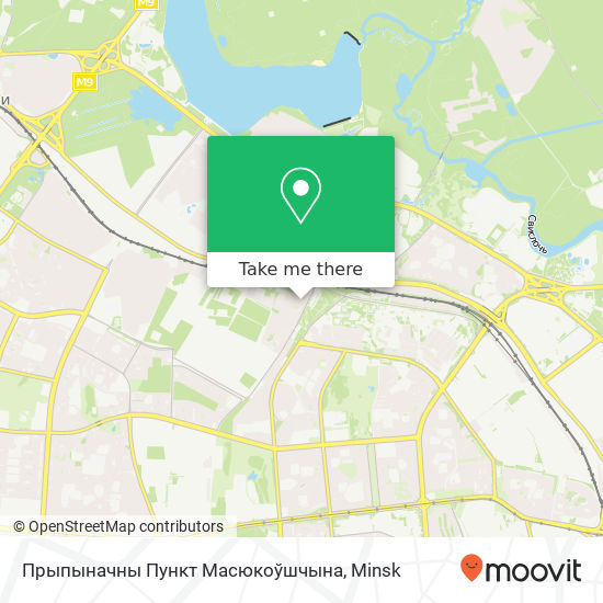 Прыпыначны Пункт Масюкоўшчына map