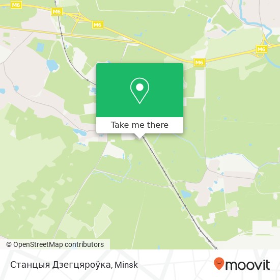 Станцыя Дзегцяроўка map