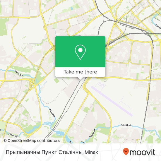 Прыпыначны Пункт Сталічны map