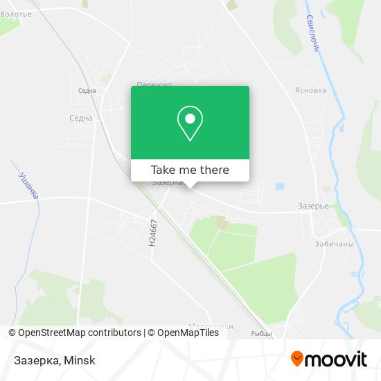 Зазерка map