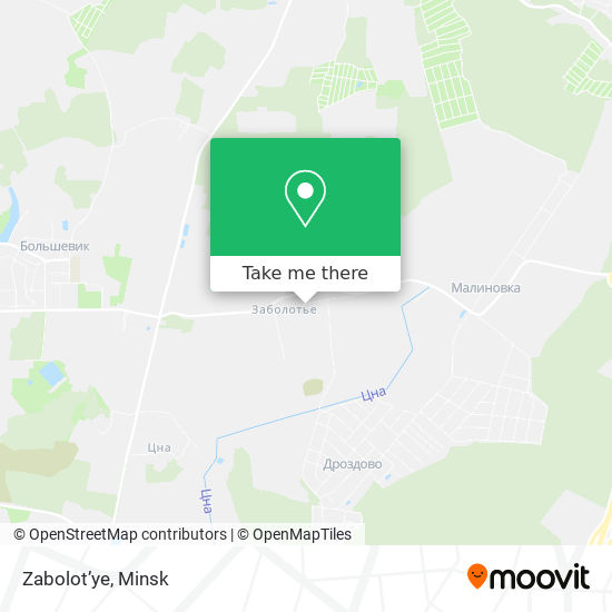 Zabolot’ye map
