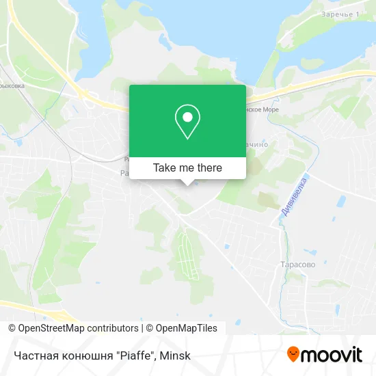 Частная конюшня "Piaffe" map