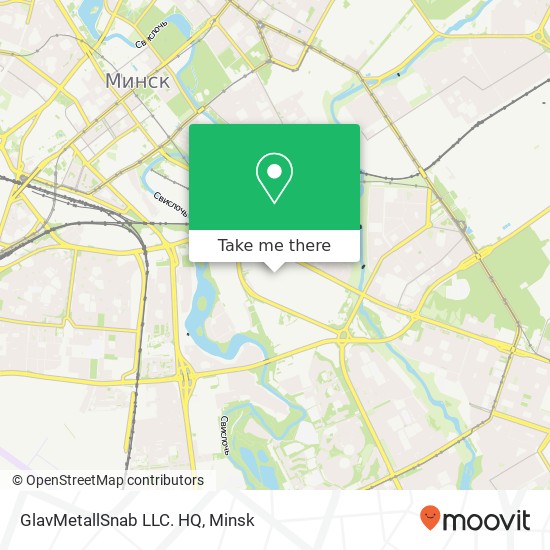 GlavMetallSnab LLC. HQ map