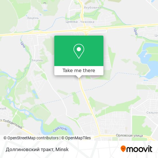 Долгиновский тракт map