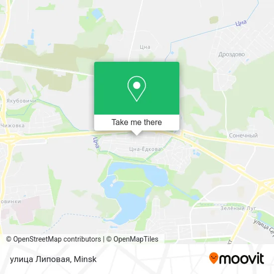 улица Липовая map