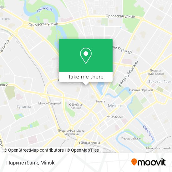 Паритетбанк map