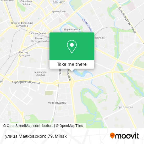 улица Маяковского 79 map