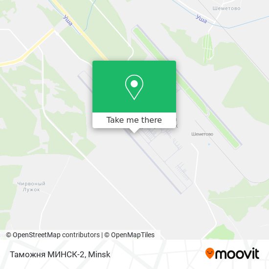 Таможня МИНСК-2 map