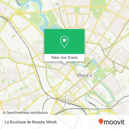 La Boutique de Beaute map