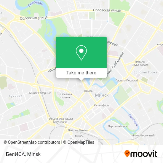 БелИСА map