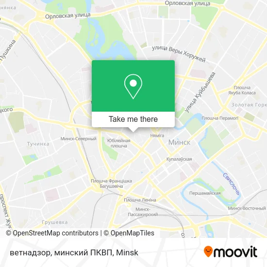 ветнадзор, минский ПКВП map