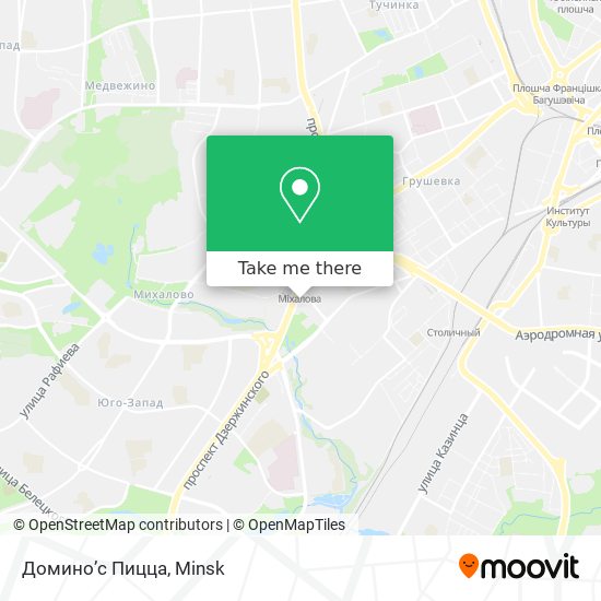 Домино’с Пицца map