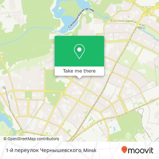 1-й переулок Чернышевского map