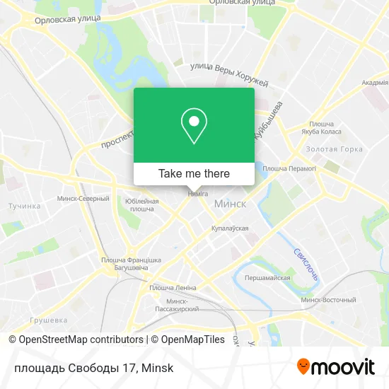 площадь Свободы 17 map