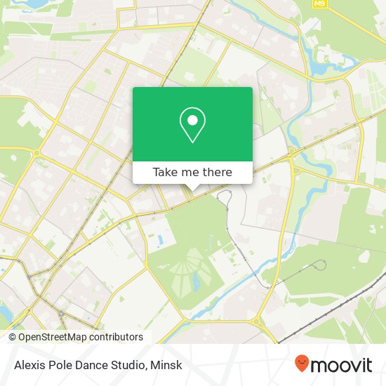 Alexis Pole Dance Studio map