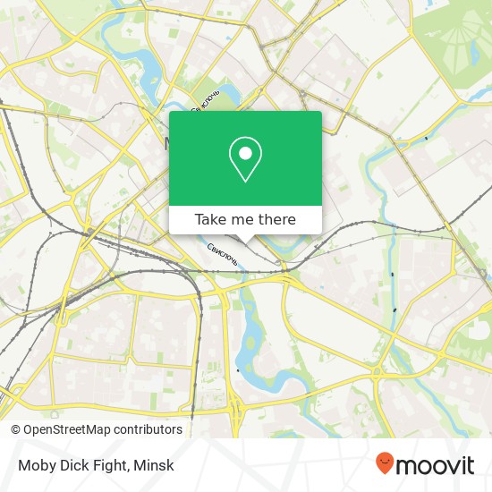 Moby Dick Fight map