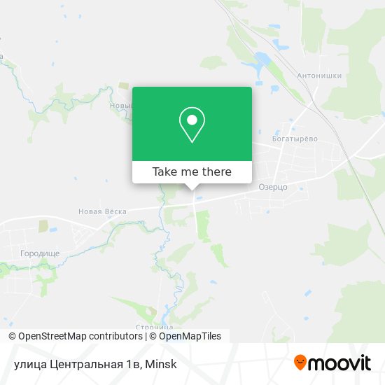 улица Центральная 1в map