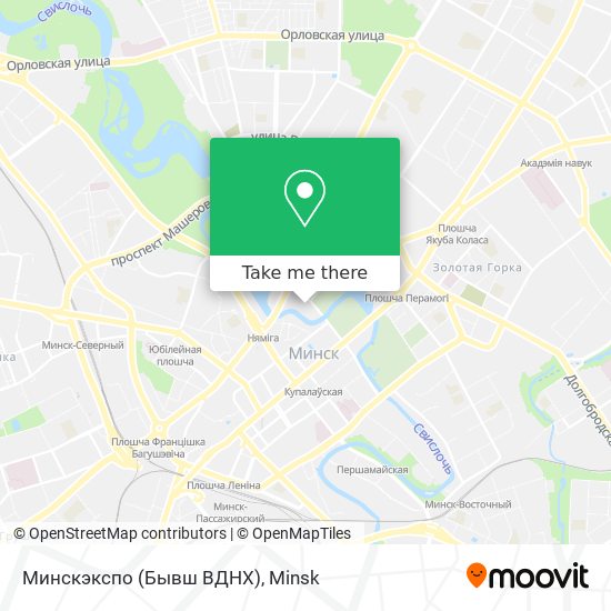 Минскэкспо (Бывш ВДНХ) map