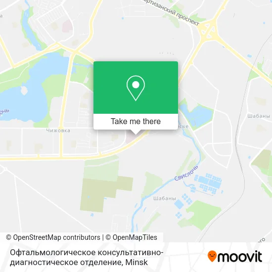 Офтальмологическое консультативно-диагностическое отделение map