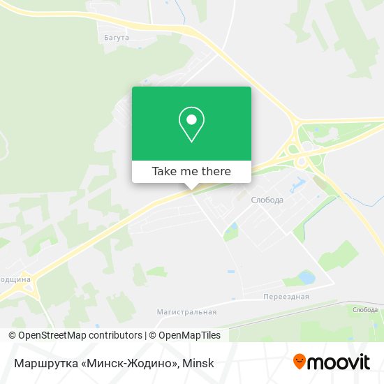 Маршрутка «Минск-Жодино» map
