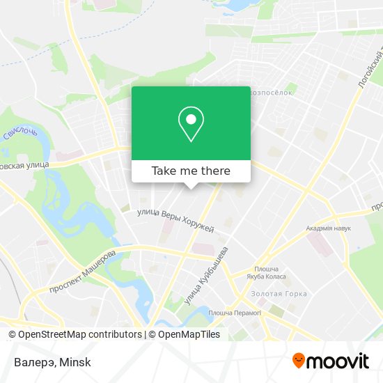 Валерэ map