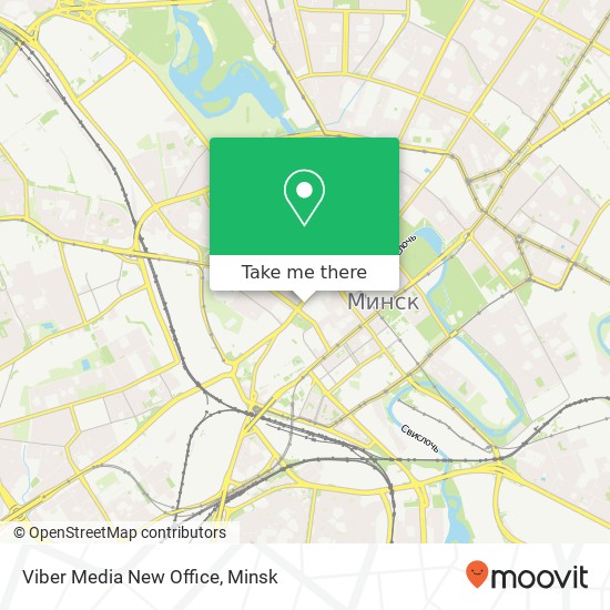 Viber Media New Office map