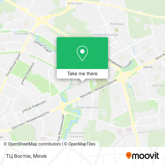 ТЦ Восток map