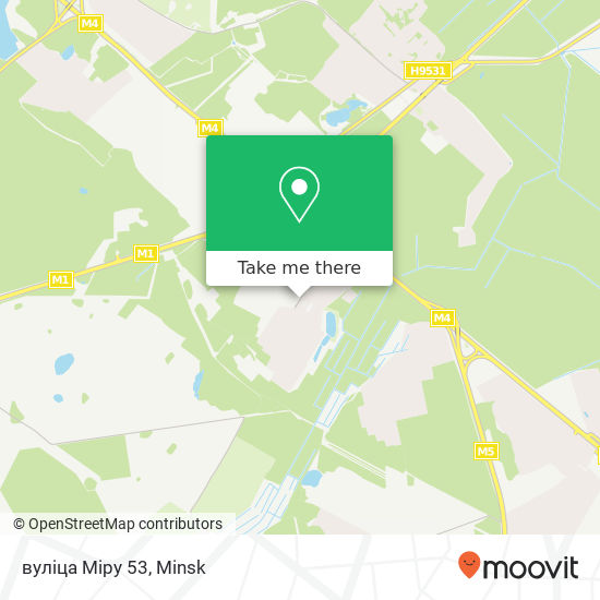 вуліца Міру 53 map