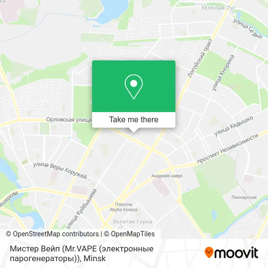 Мистер Вейп (Mr.VAPE (электронные парогенераторы)) map