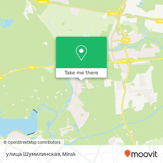 улица Шумилинская map