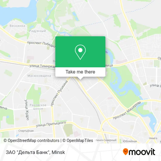 ЗАО "Дельта Банк" map