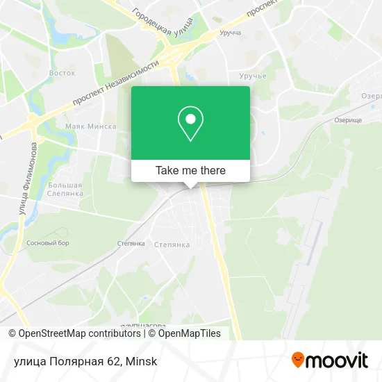 улица Полярная 62 map