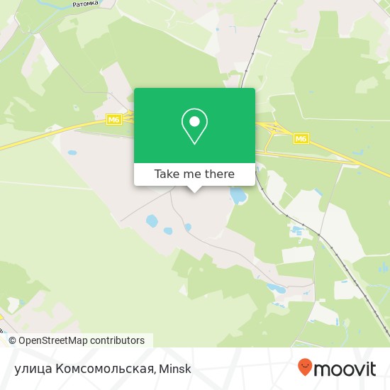 улица Комсомольская map