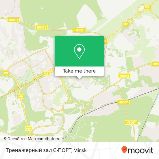 Тренажерный зал С-ПОРТ map