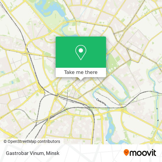 Gastrobar Vinum map