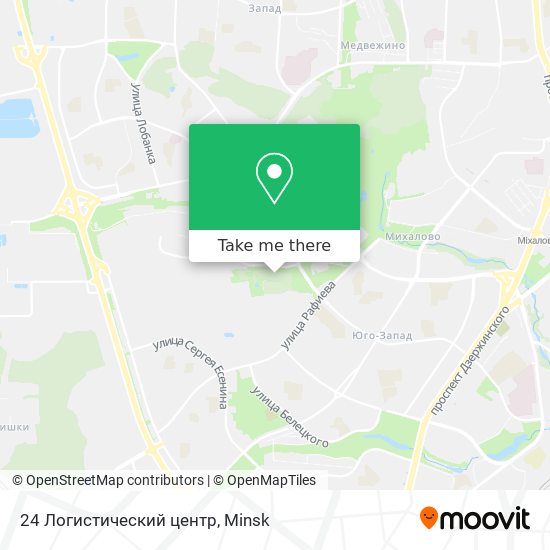 24 Логистический центр map