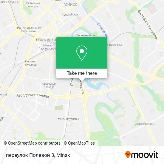 переулок Полевой 3 map