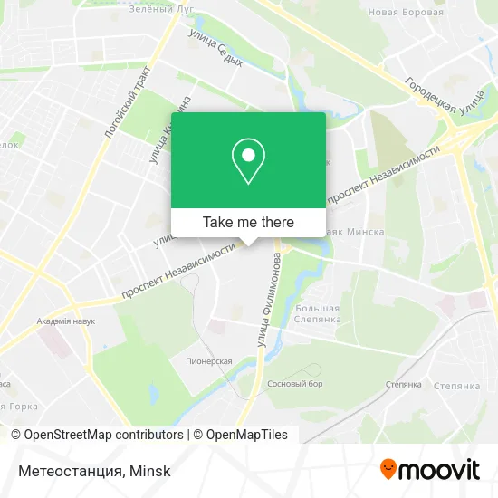 Метеостанция map