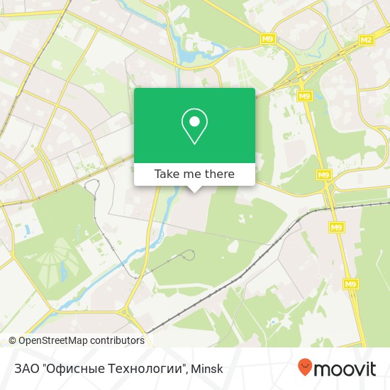 ЗАО "Офисные Технологии" map