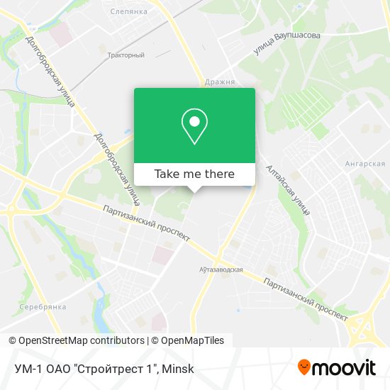 УМ-1 ОАО "Стройтрест 1" map