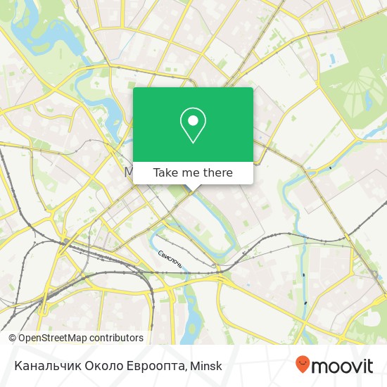 Канальчик Около Евроопта map