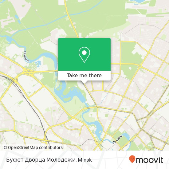 Буфет Дворца Молодежи map