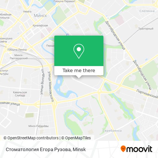 Стоматология Егора Рузова map