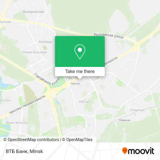 ВТБ Банк map